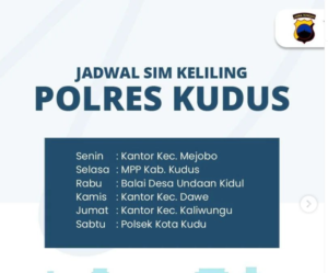 Jadwal Samsat Keliling Kudus