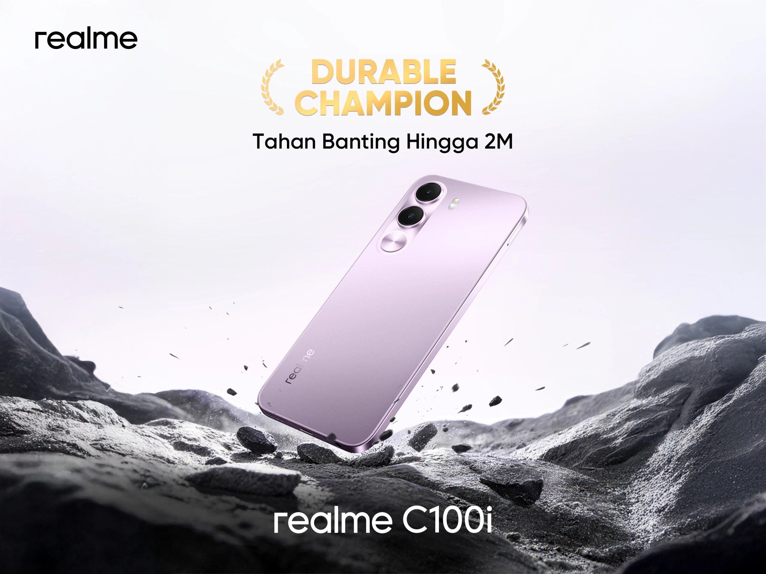 realme C100i Tahan Banting